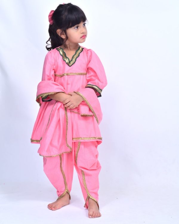Regal Gota Dhoti Set