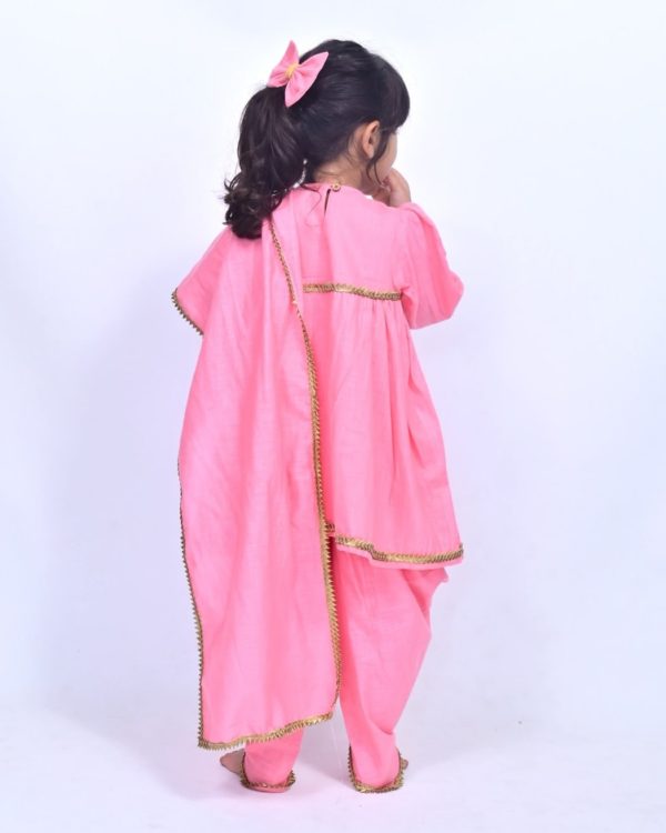 Regal Gota Dhoti Set