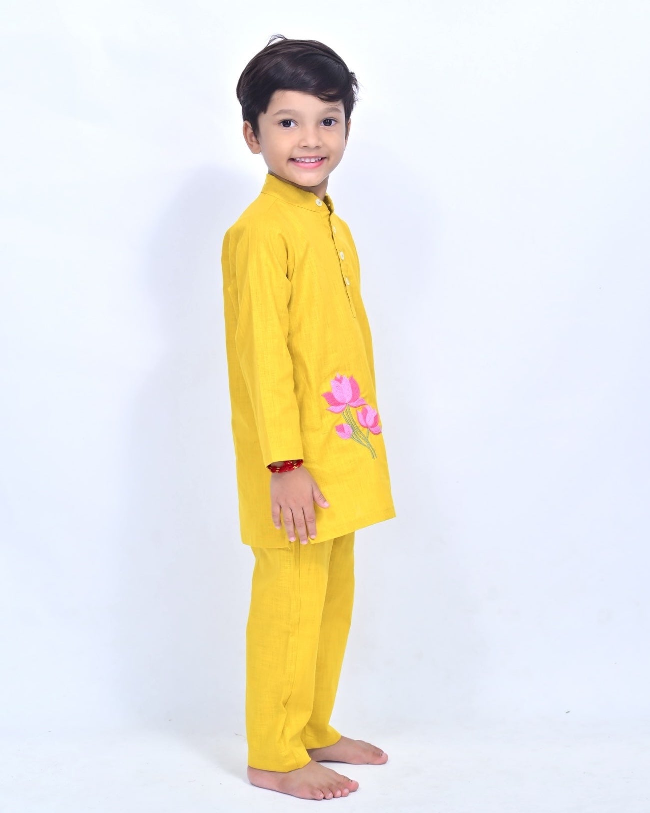 Sunshine Lotus Kurta Set