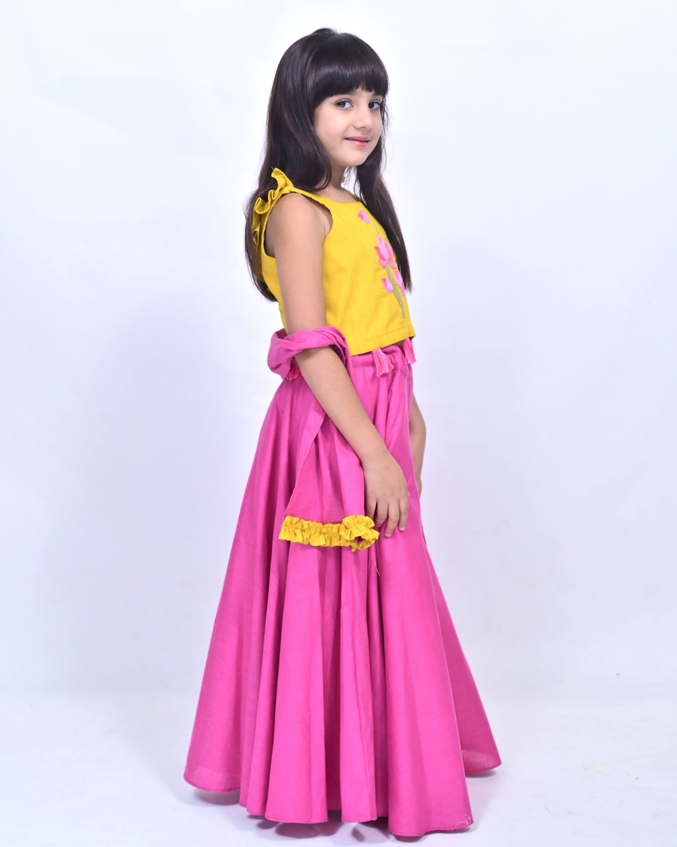 Fusion Lehenga Set