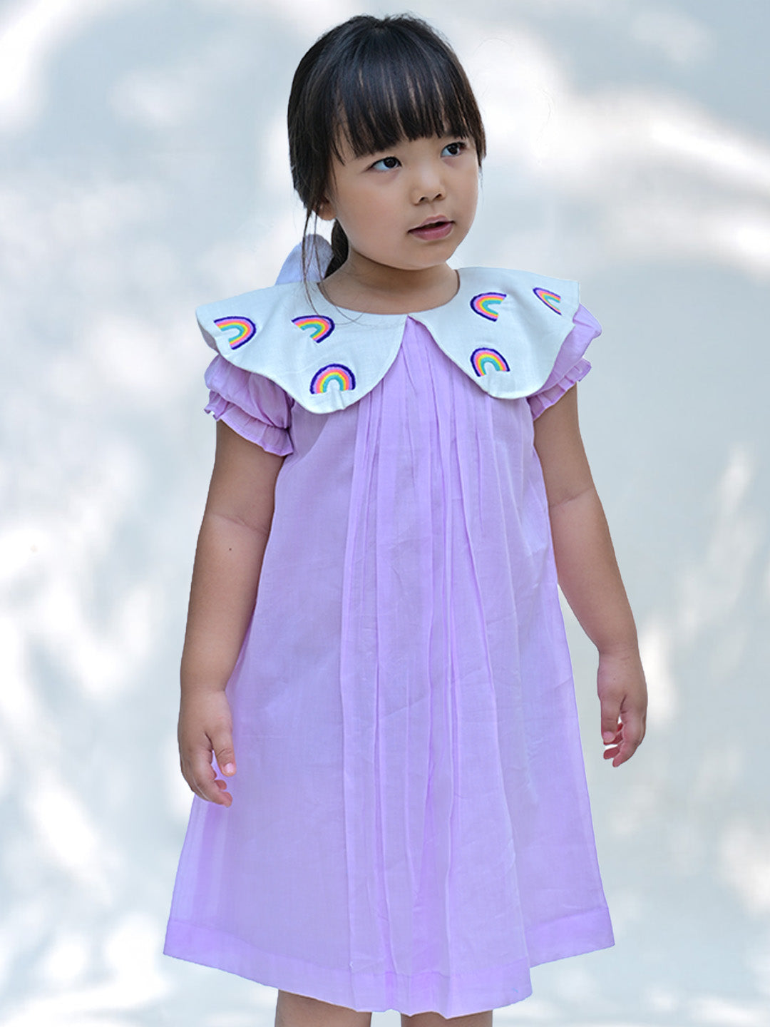 lavender rainbow Dress