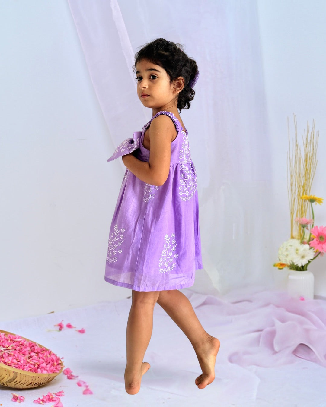 Bow Embellish Dress