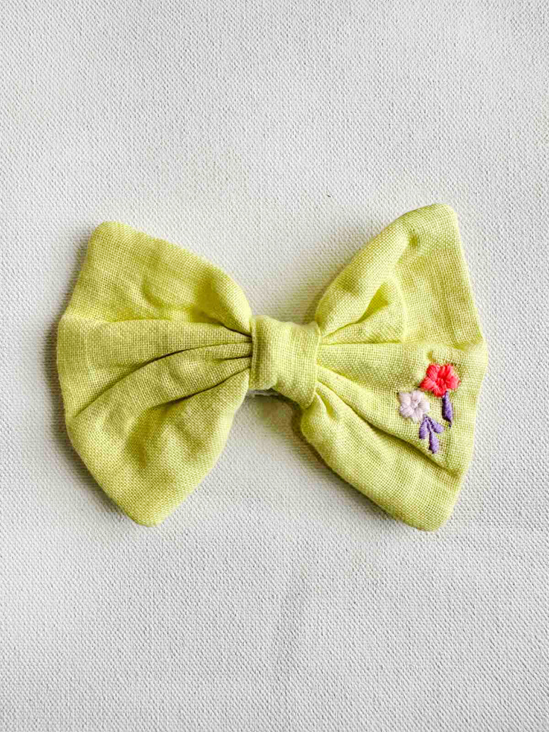 Lemon Loom Hair Clip