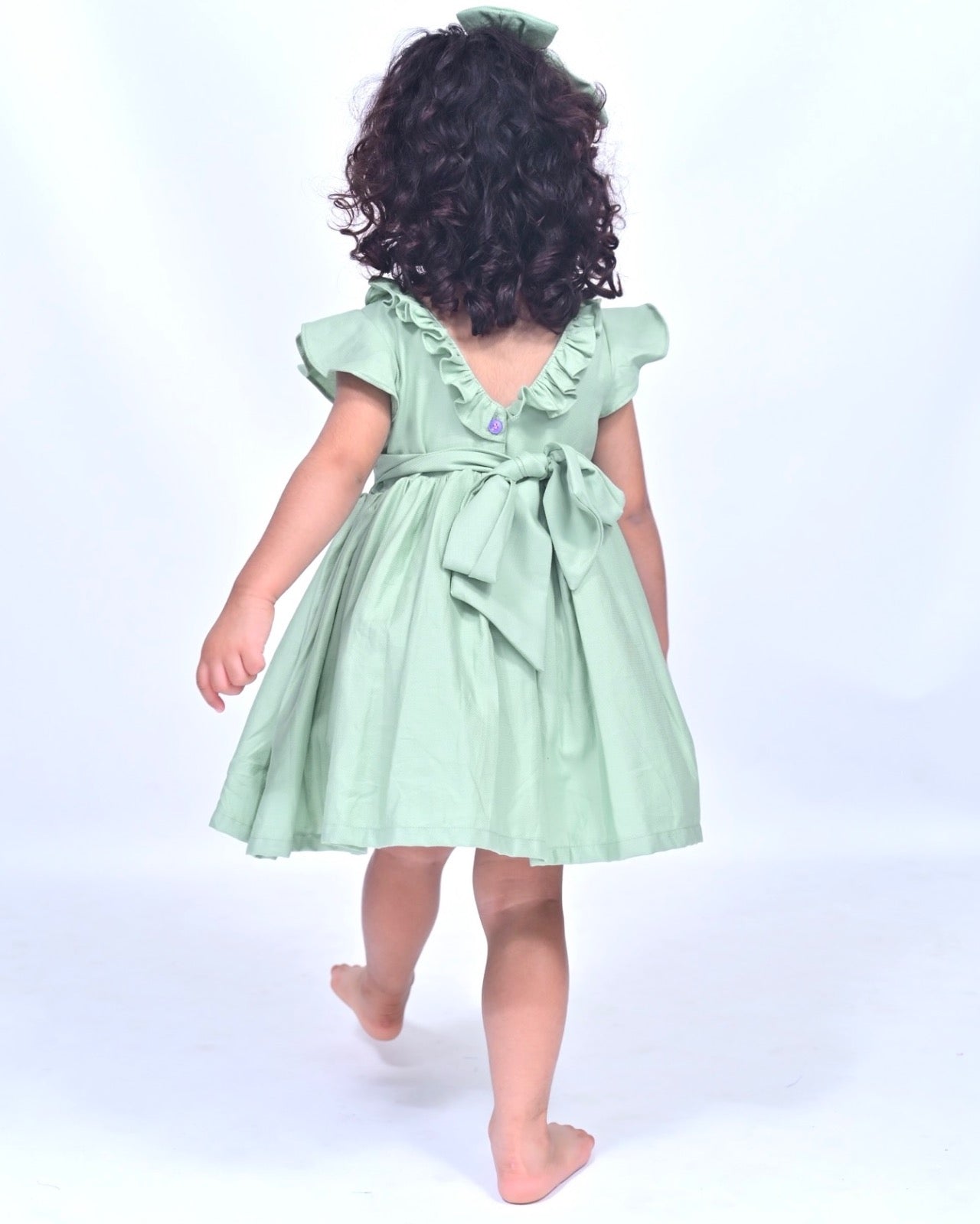 Green Mushroom Dress