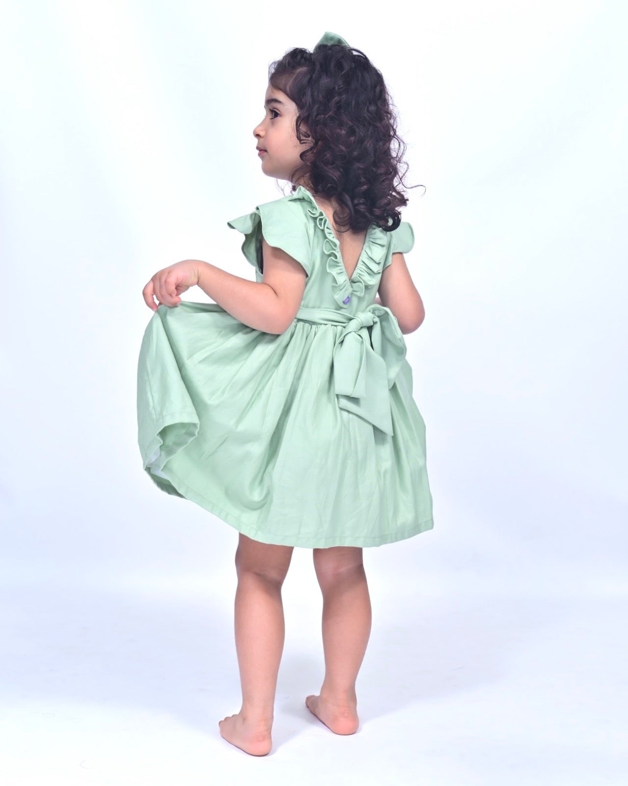 Green Mushroom Dress
