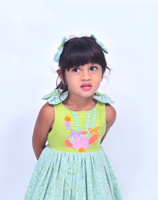 Oceanic Elegance Dress