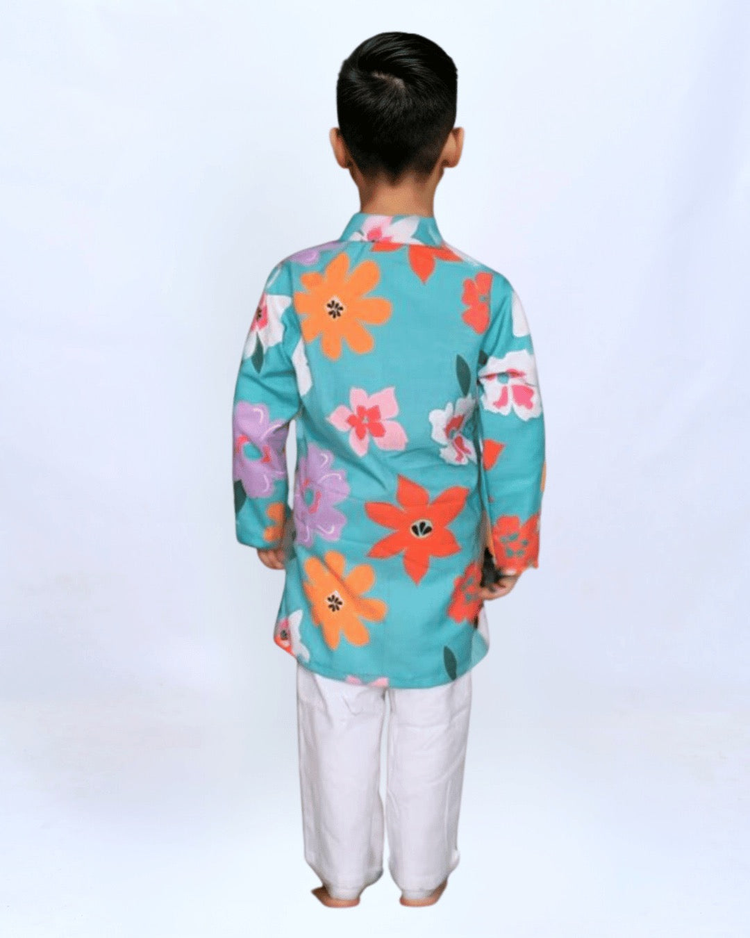 Green Floral Fiesta KurtaSet