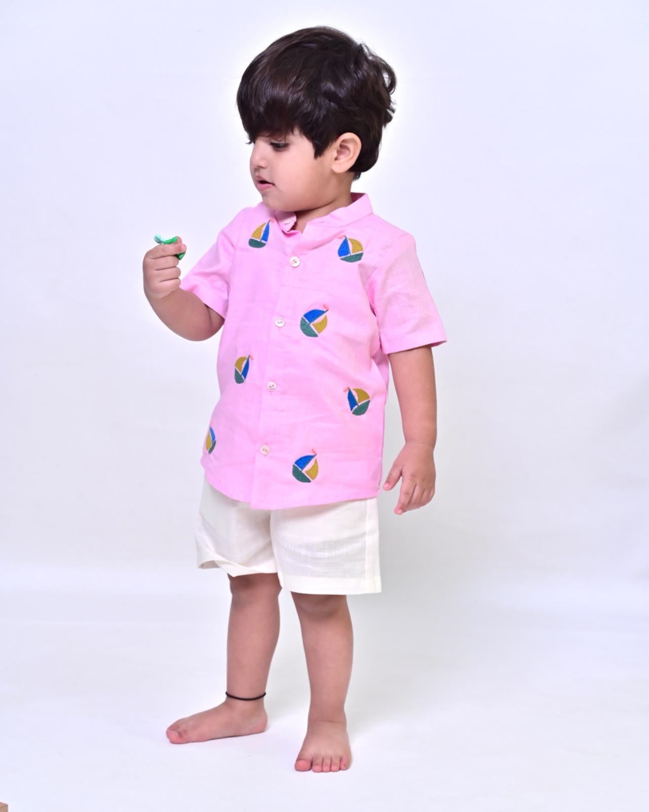Boat Motif Shirt