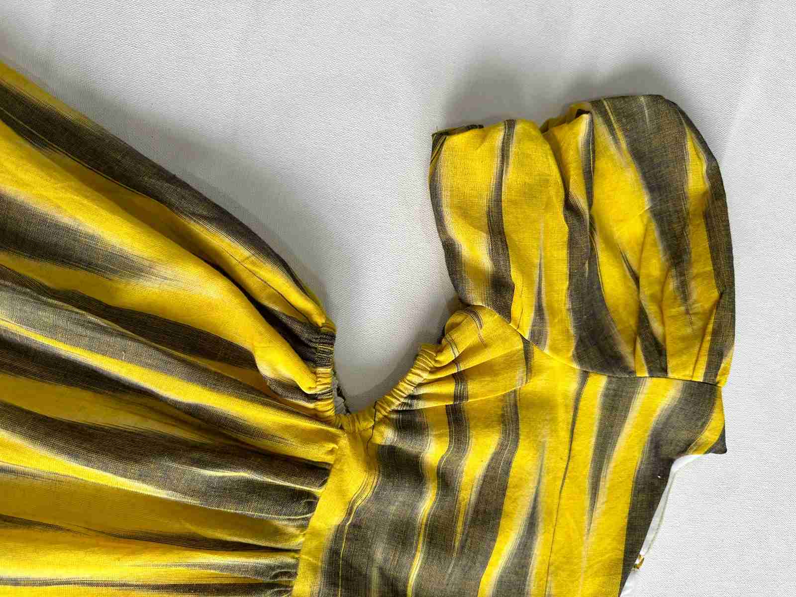 Ikat Yellow Dress