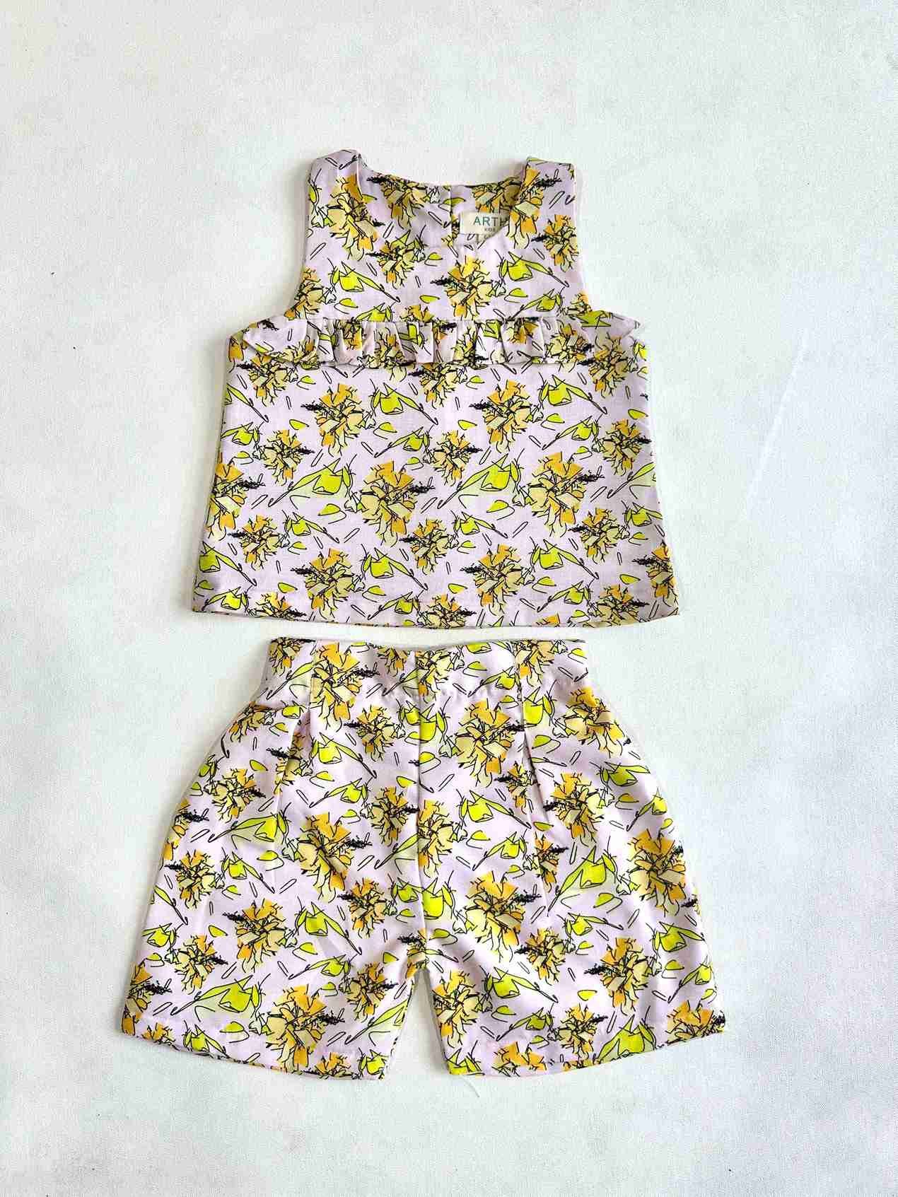 Fancy Floral Cordset