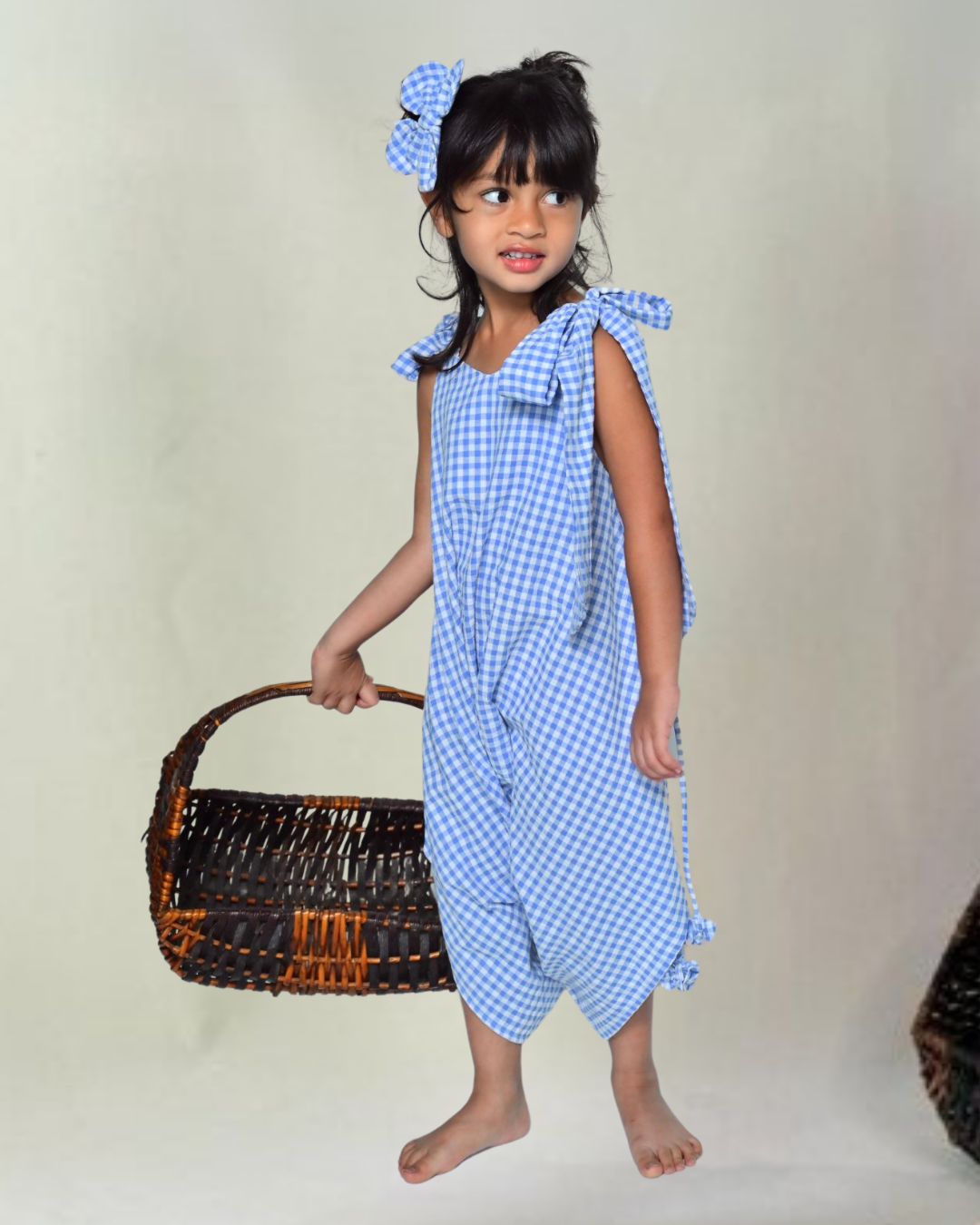 Blue Dhoti Jumpsuit