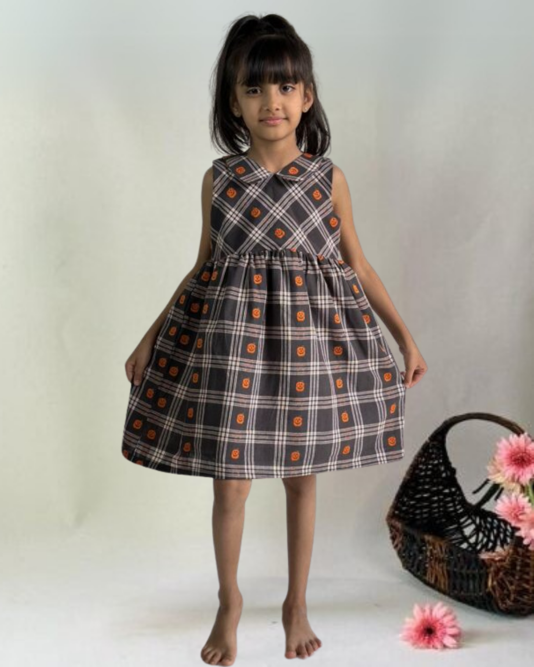 Checkmate Bow Dress