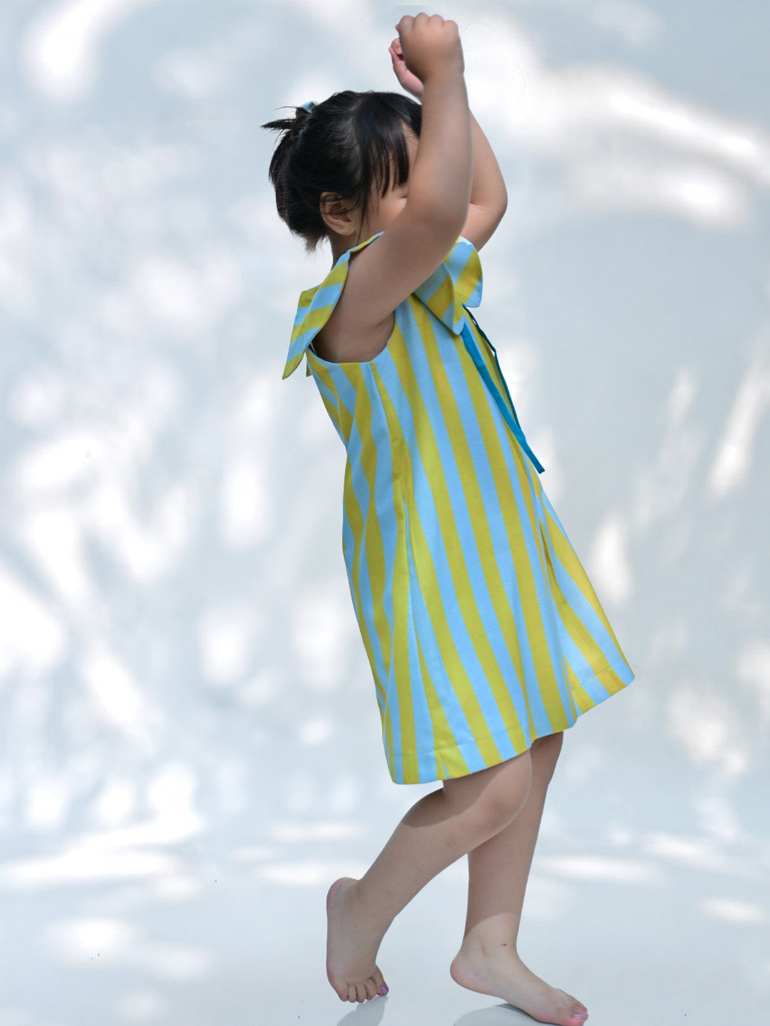 Ice Lemon A Line Dress