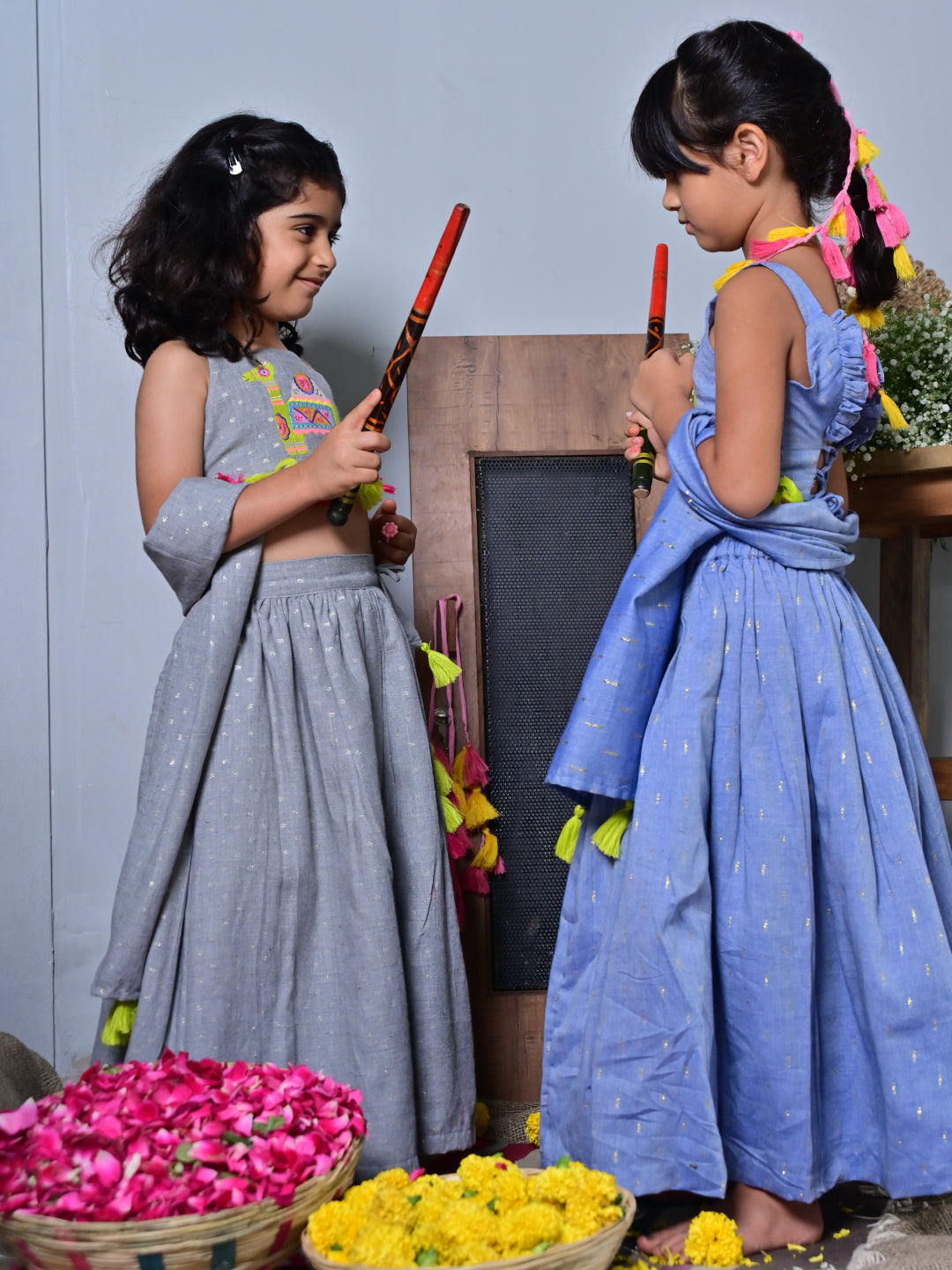 Grey Camel Lehenga