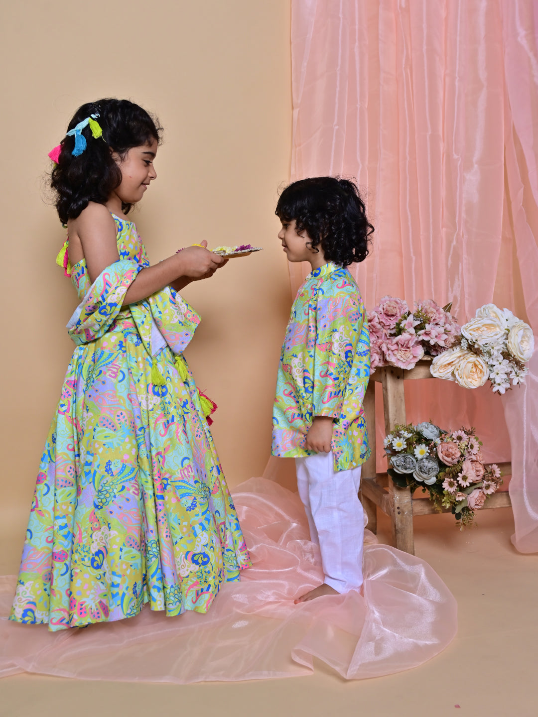 Carnival Bloom Kurta Set
