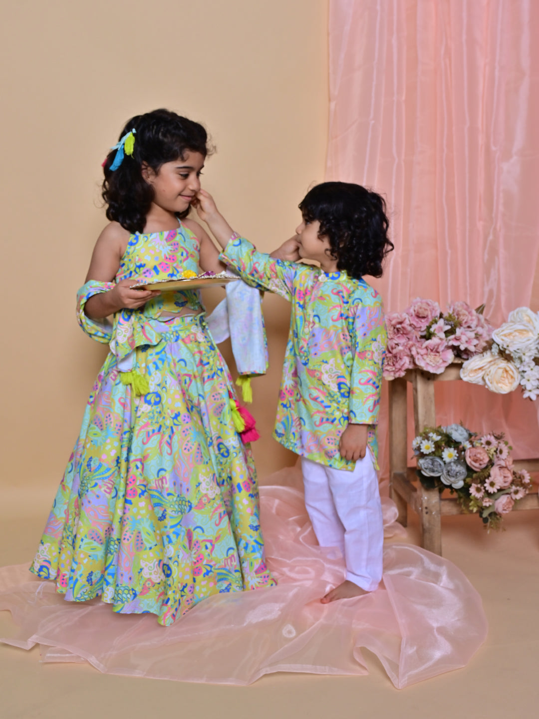 Carnival Bloom Kurta Set