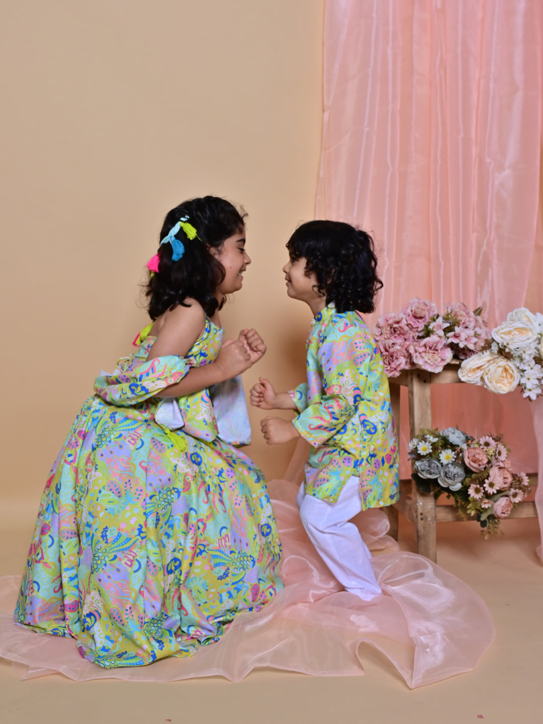 Carnival Bloom Kurta Set