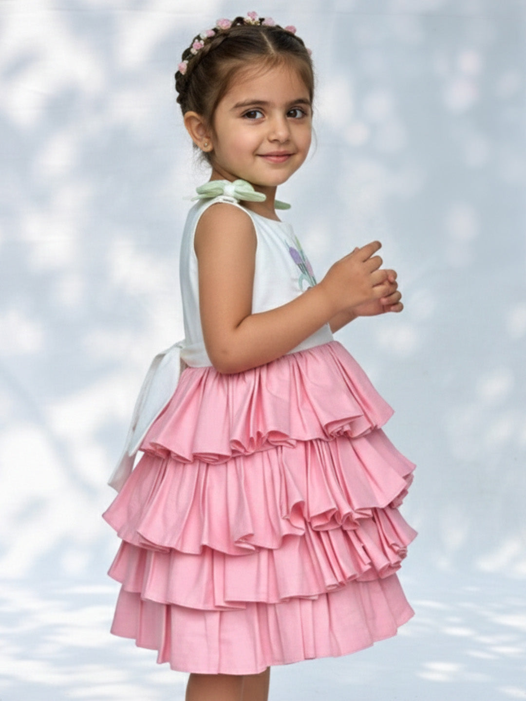 Partykleid mit Rüschen