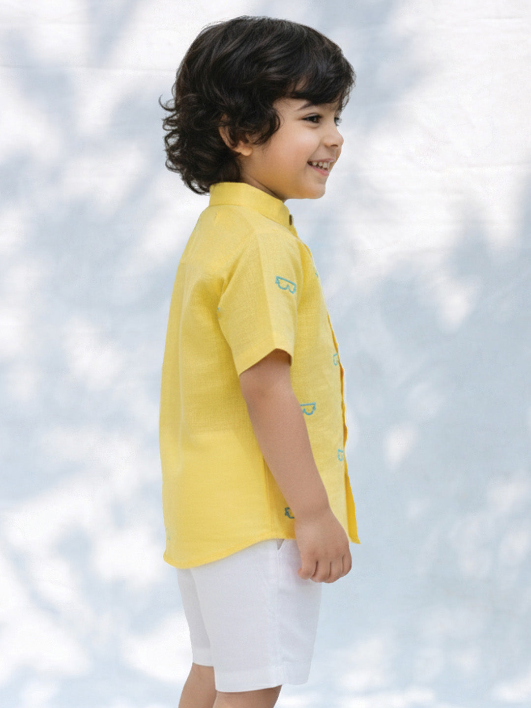 Bitter Lemon Embroidered Shirt