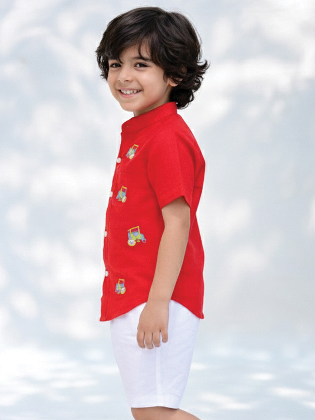 Red Blaze Kids Shirt