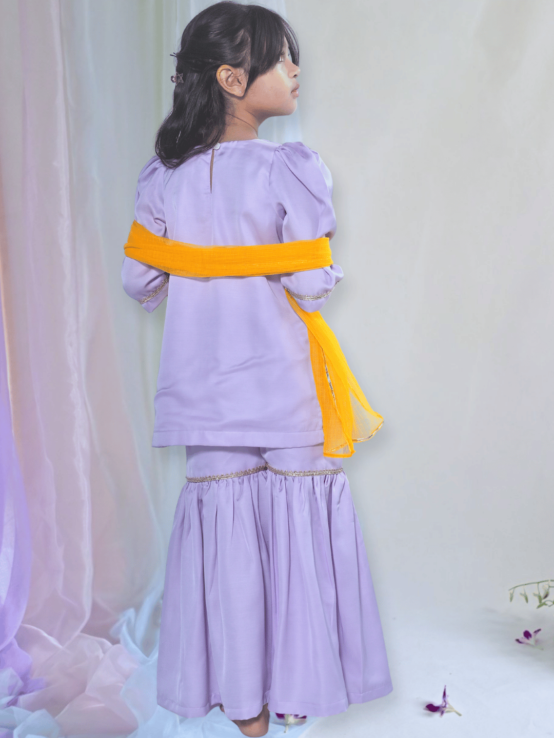 lavender sharara set