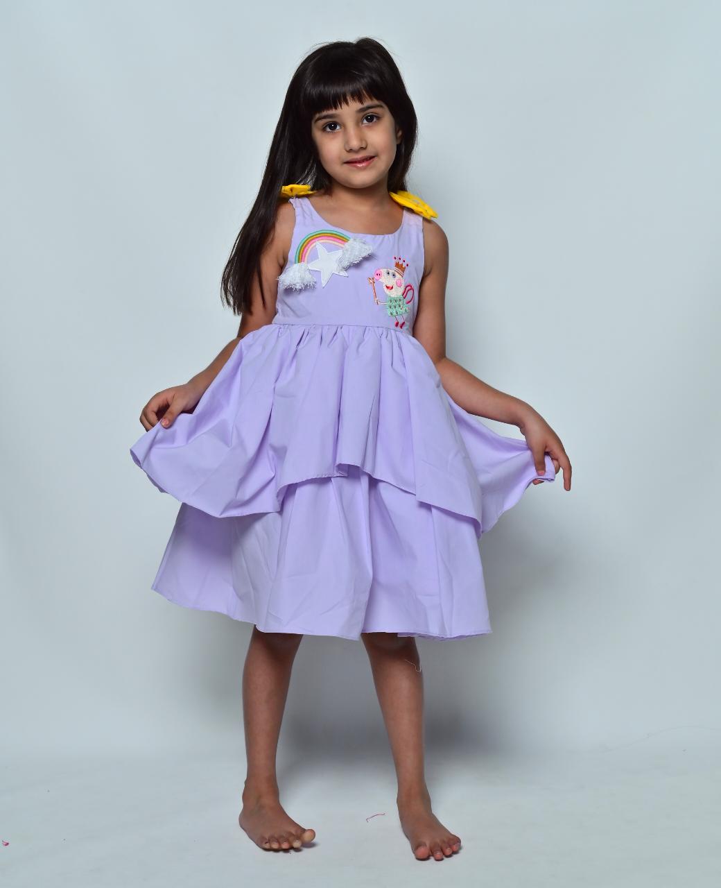 Purple Peppa Dress