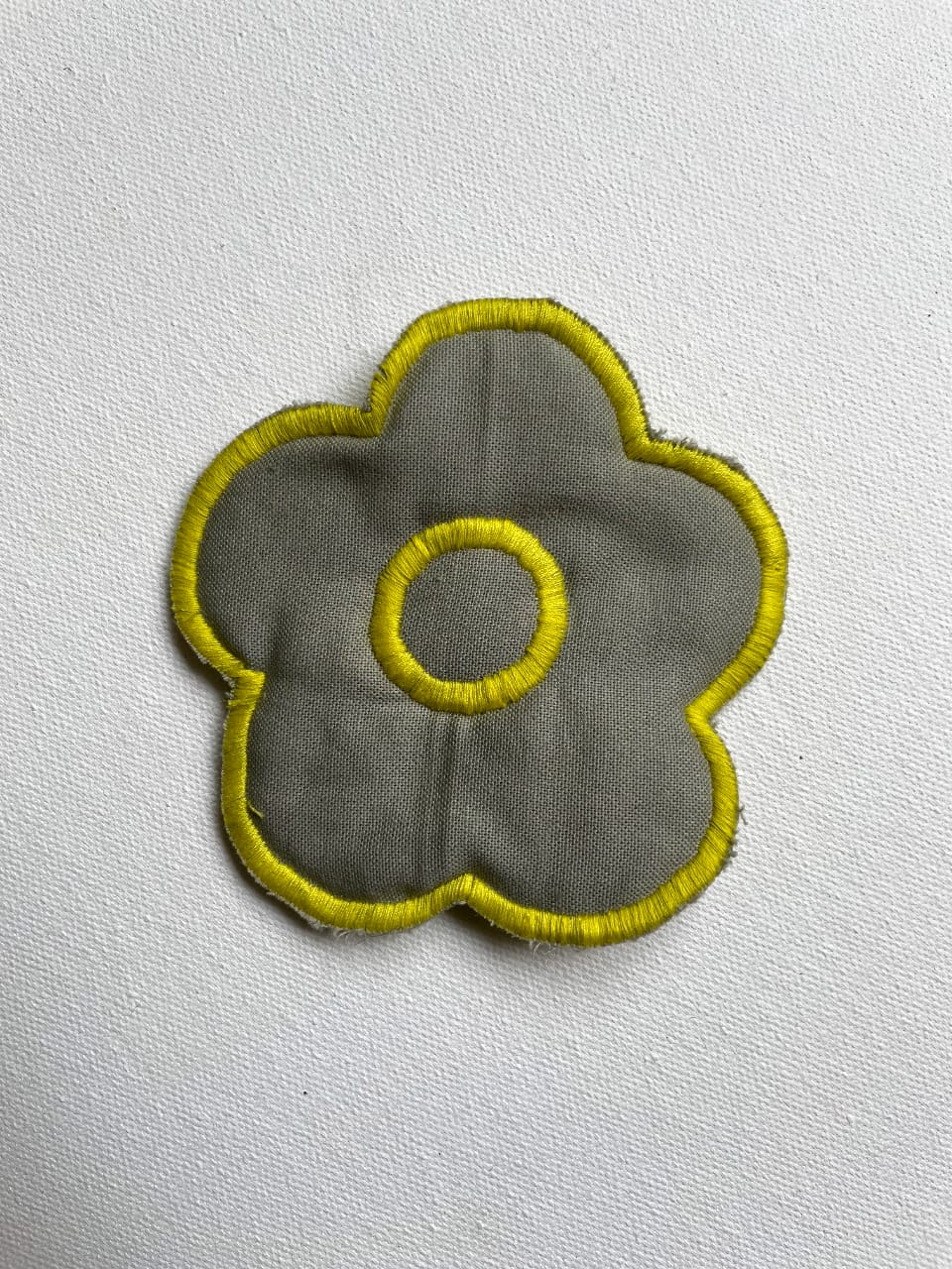 Grey Flower Hairpin