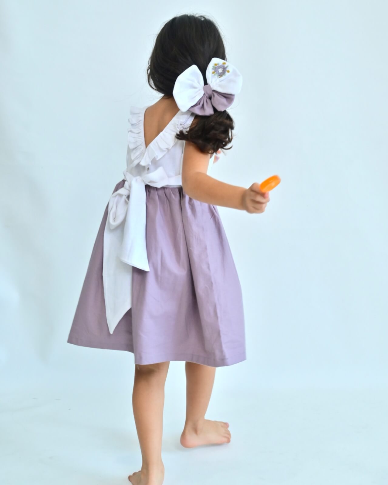 Mauve Ruffle Dress
