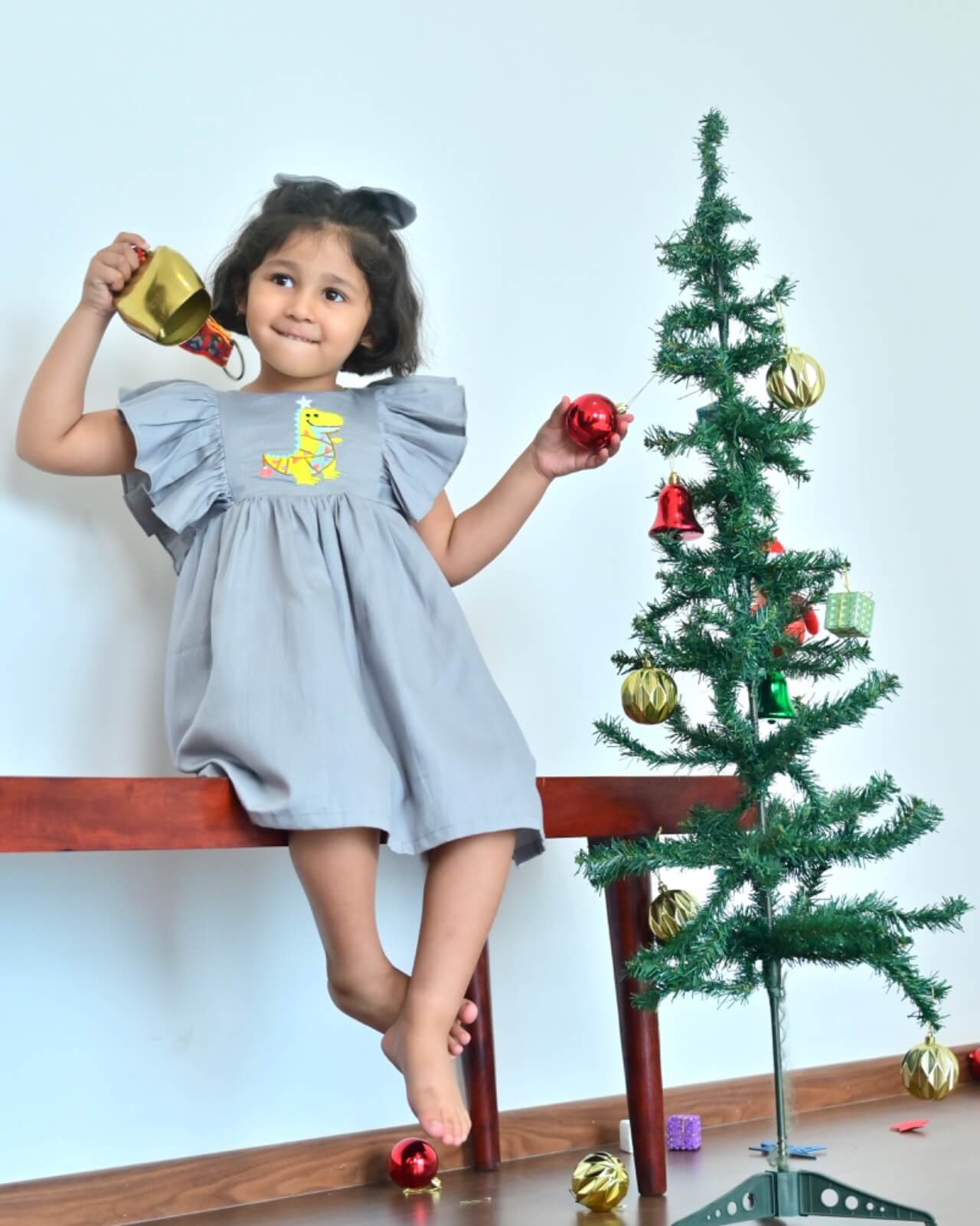 Grey Grace Dress