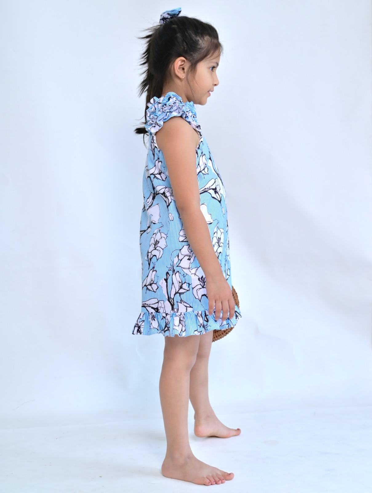 Blue Bloom Dress