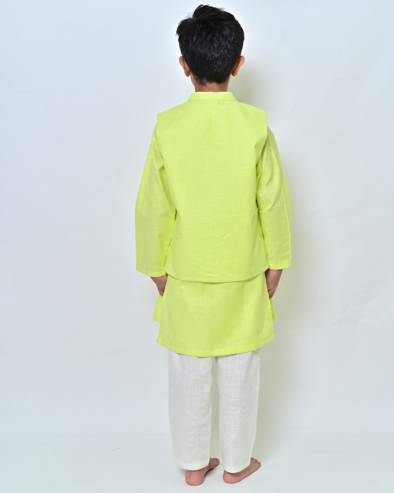 Lime Kurta Set
