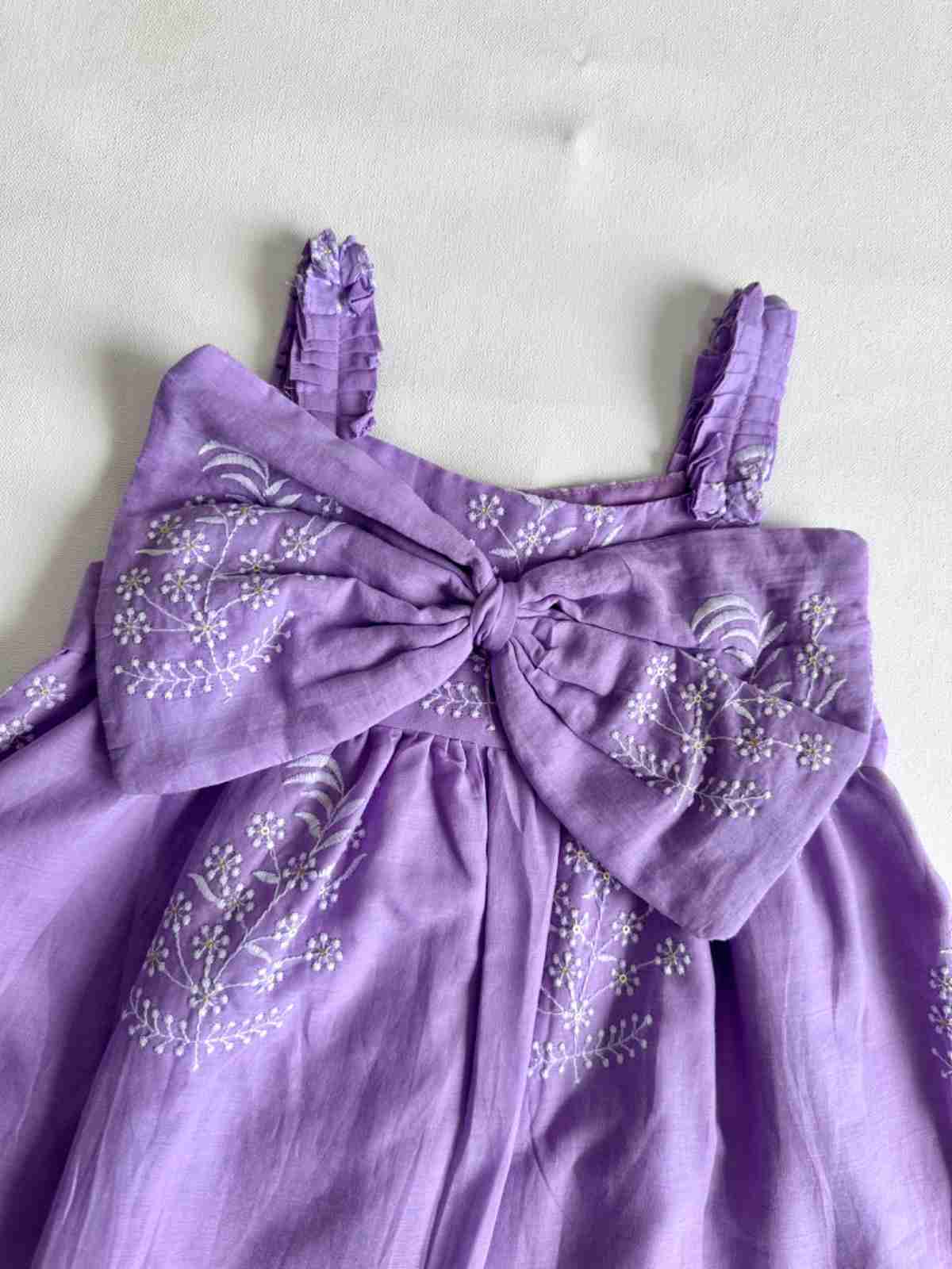 Bow Embellish Dress