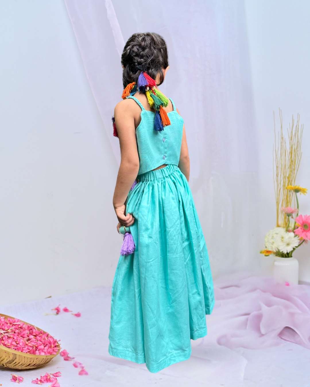 Blue Lehenga Set
