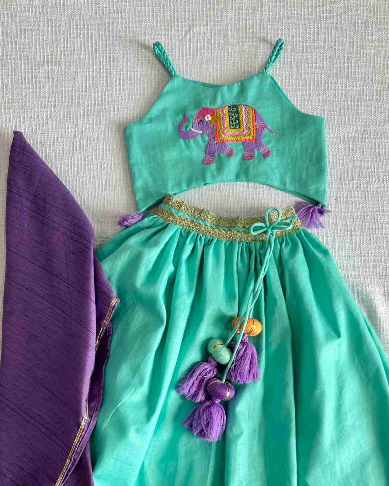 Blue Lehenga Set