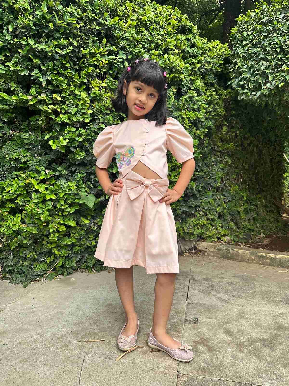 Butterfly Skirt Set