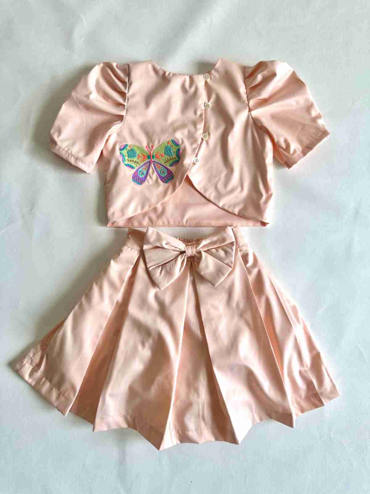 Butterfly Skirt Set
