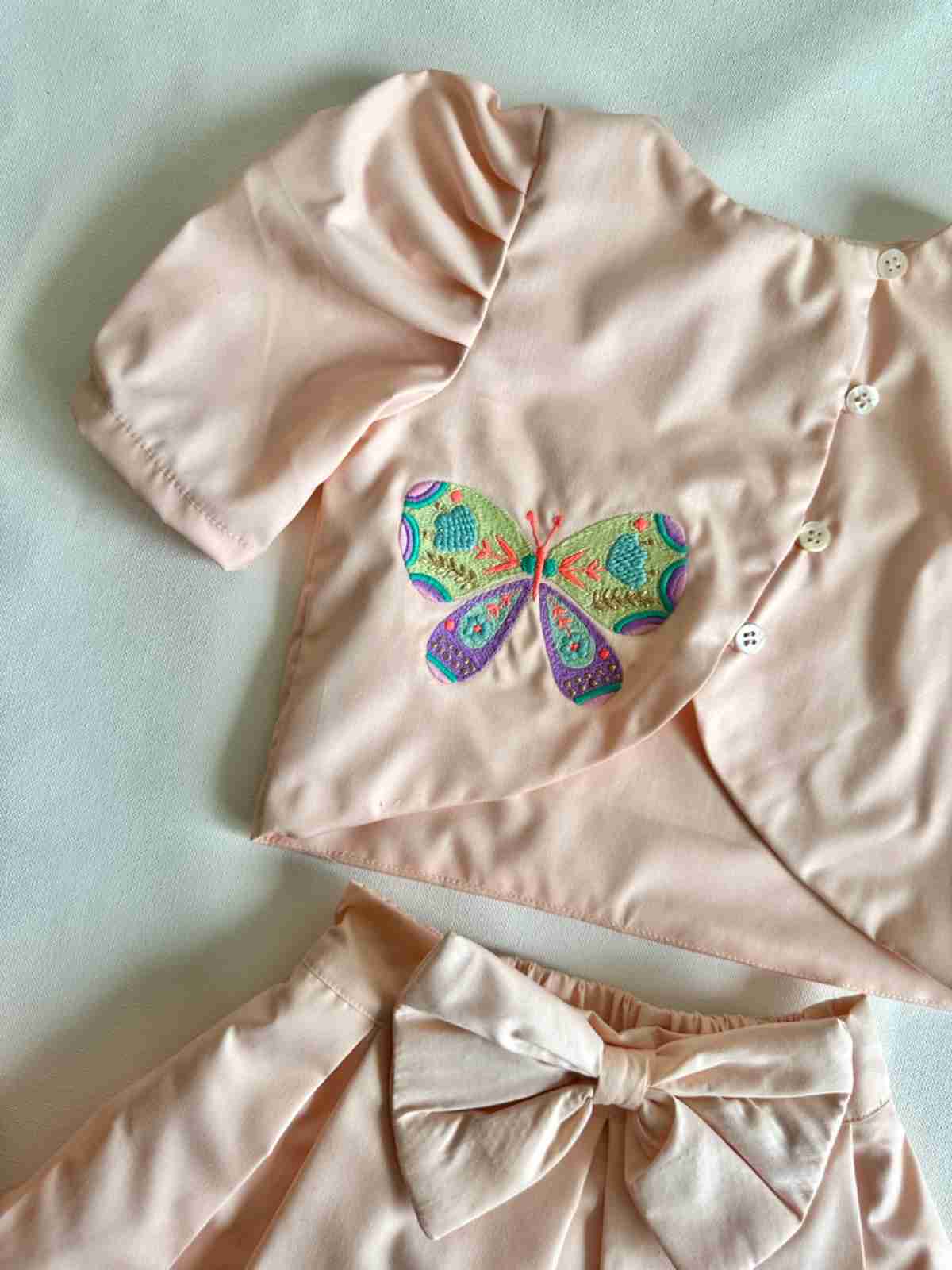 Butterfly Skirt Set