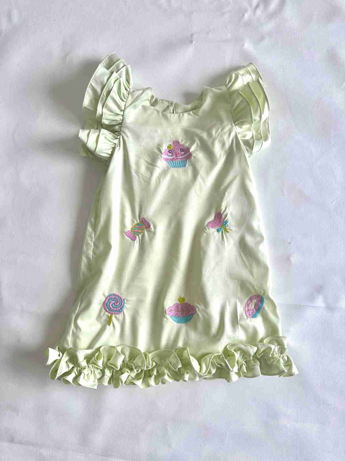 Twinkle Lime Dress
