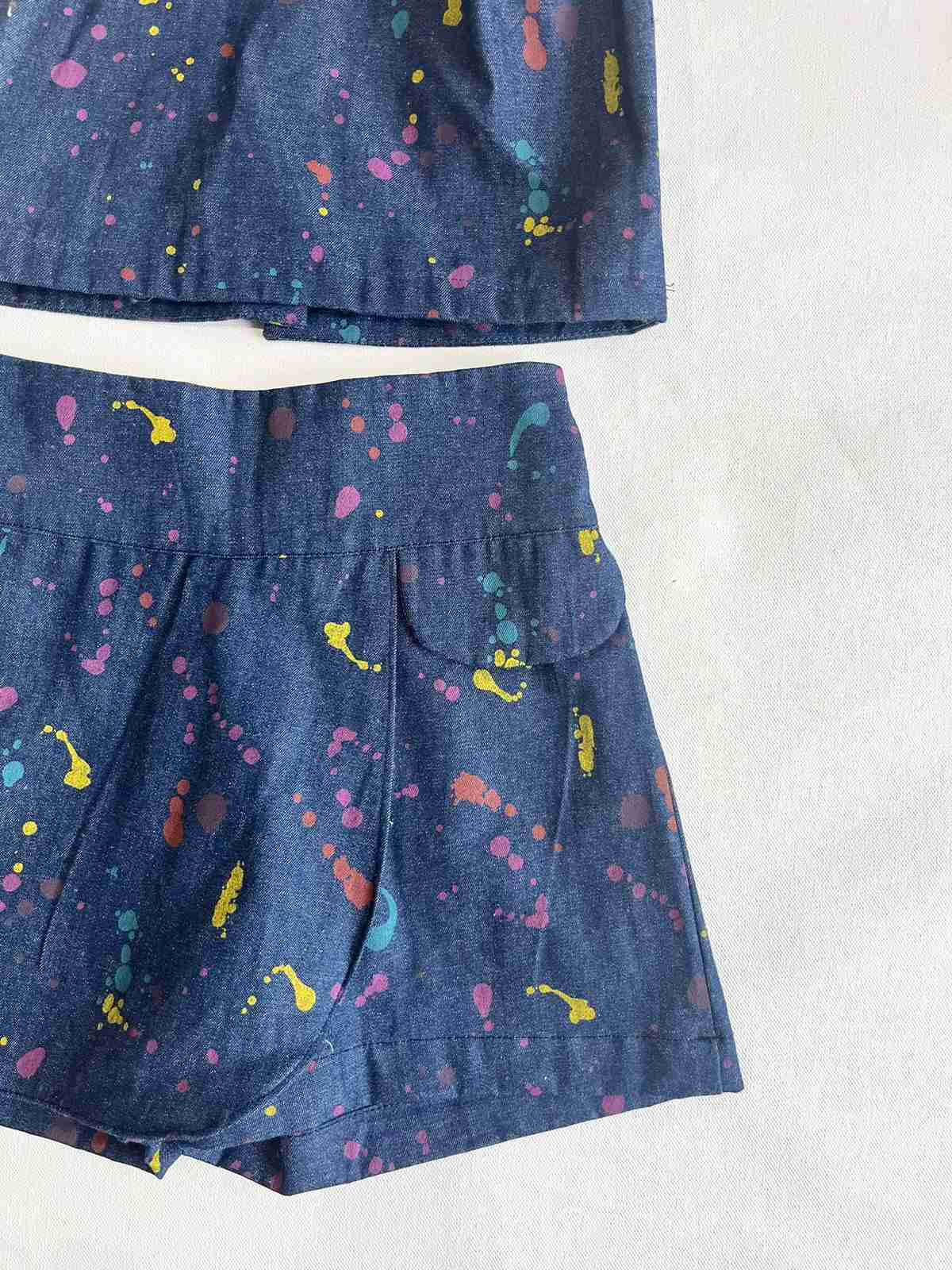 Splatter Splash Shortset