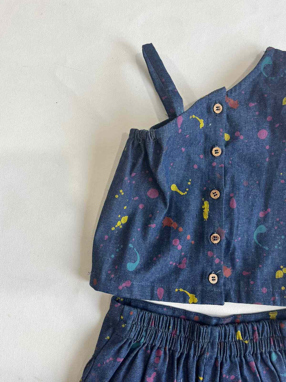 Splatter Splash Shortset