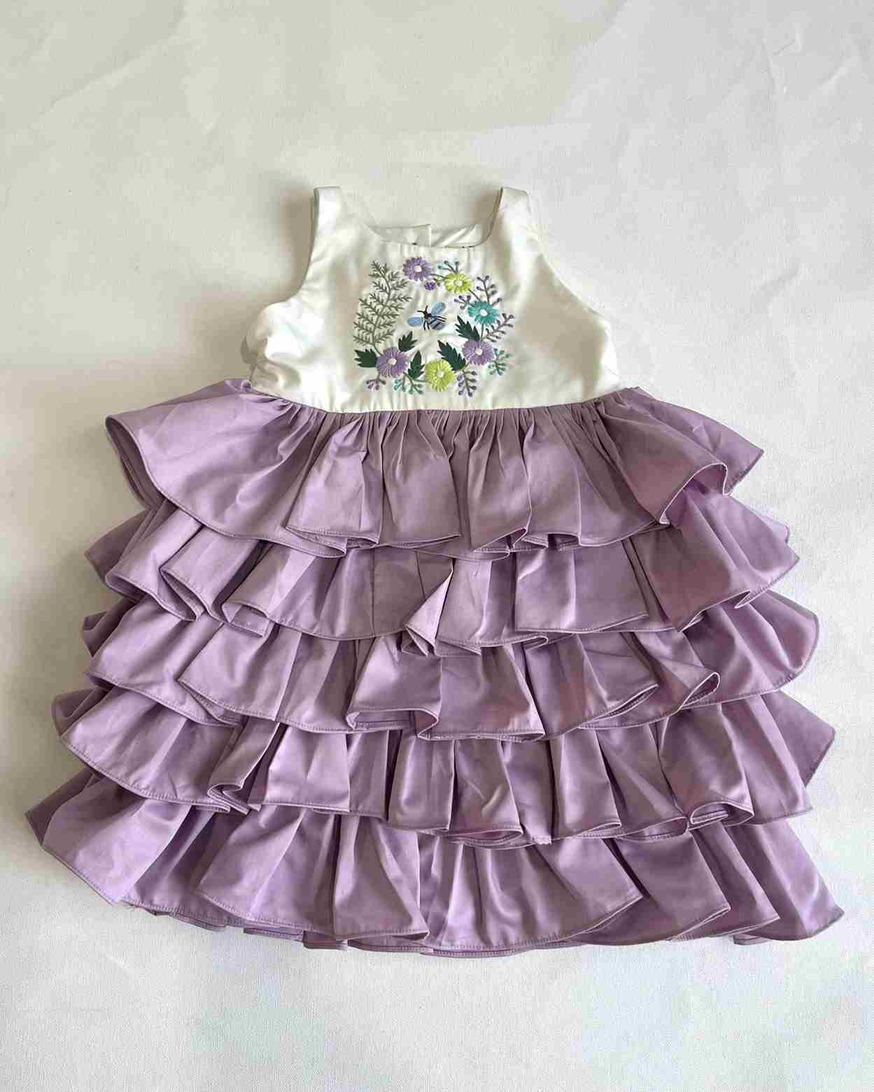 Bee Ruffle Dress