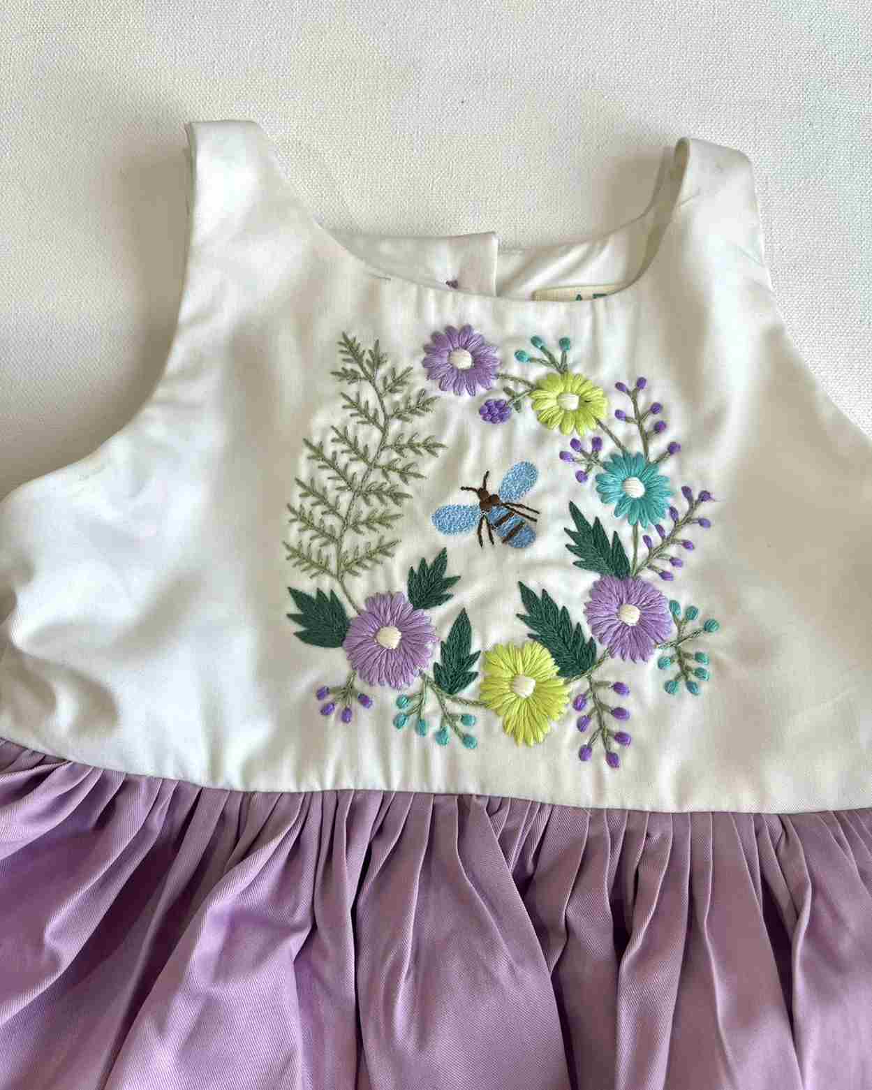 Bee Ruffle Dress
