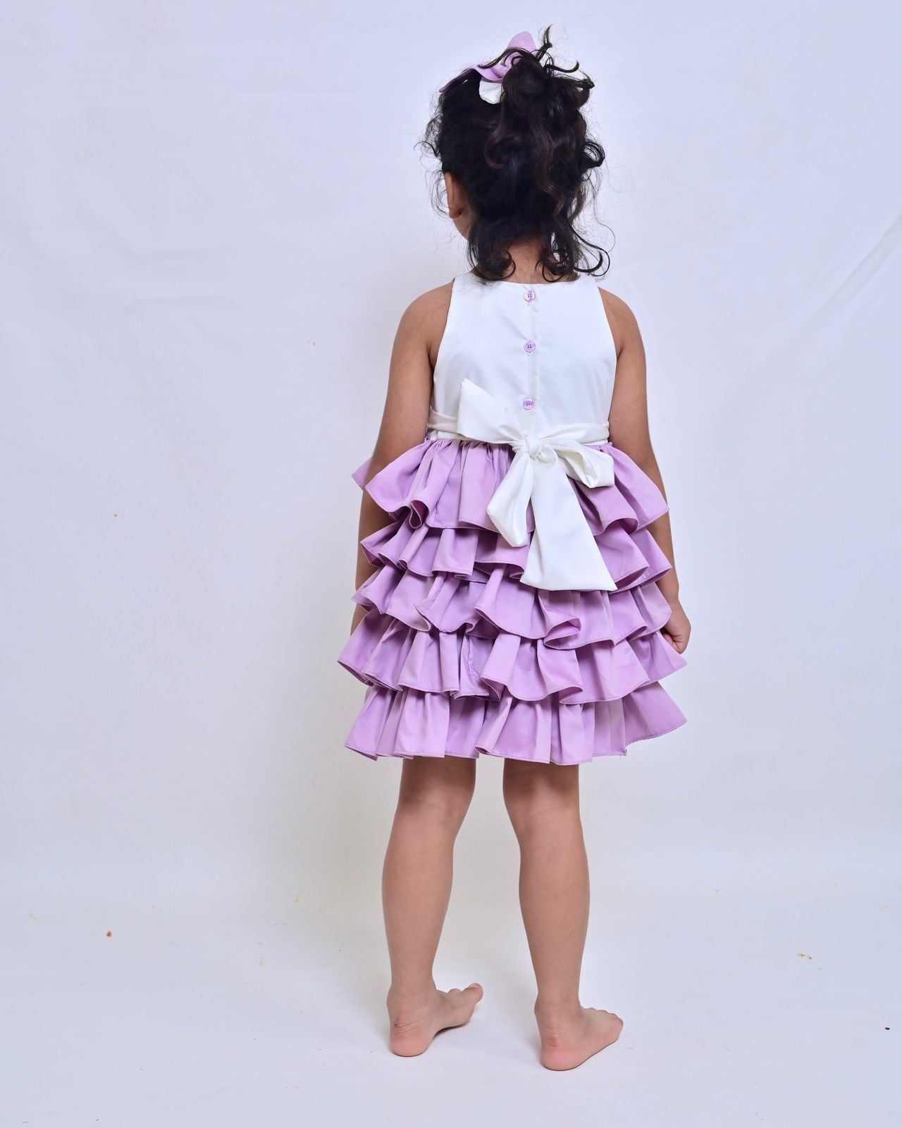 Bee Ruffle Dress