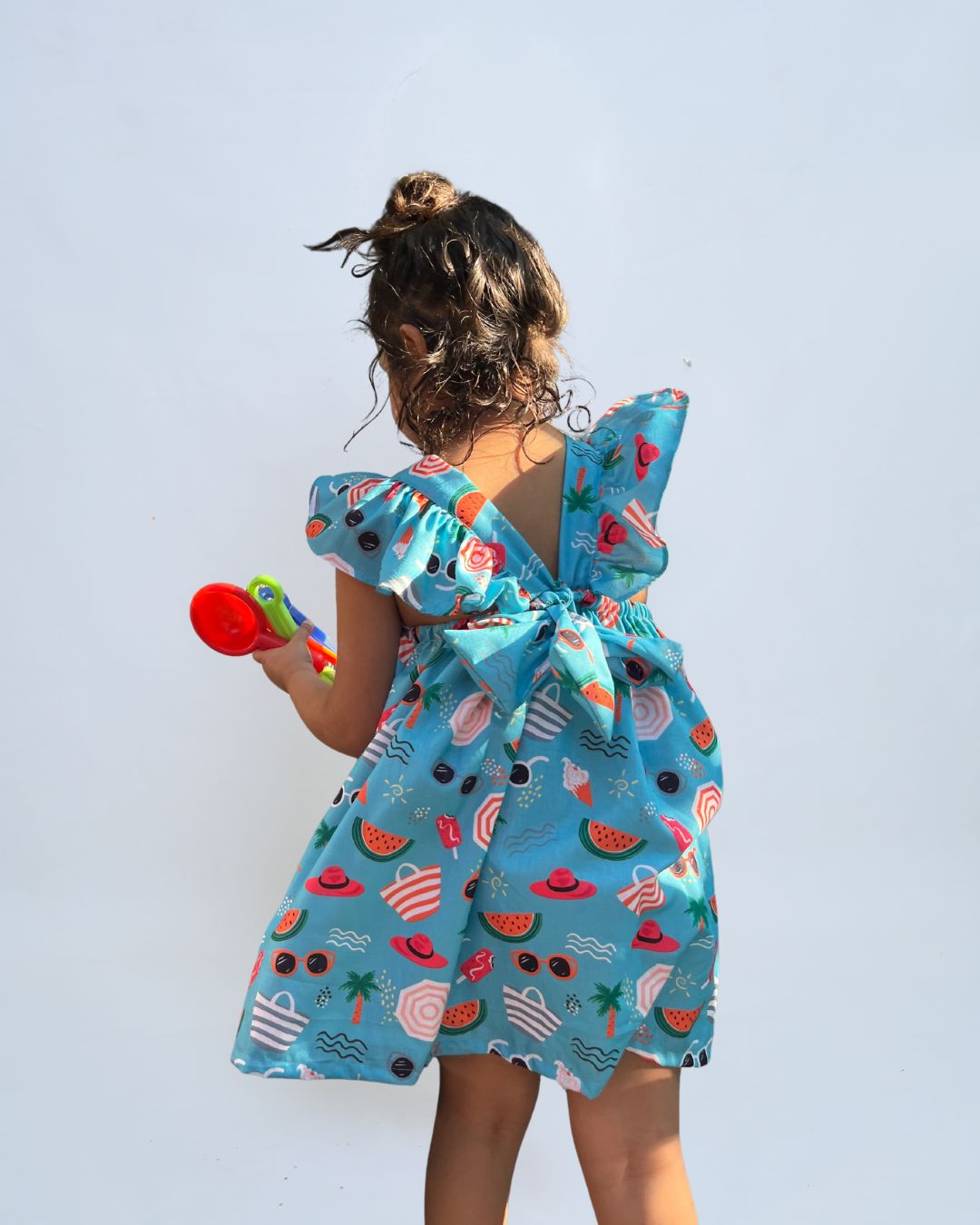Seaside Ruffle Dress