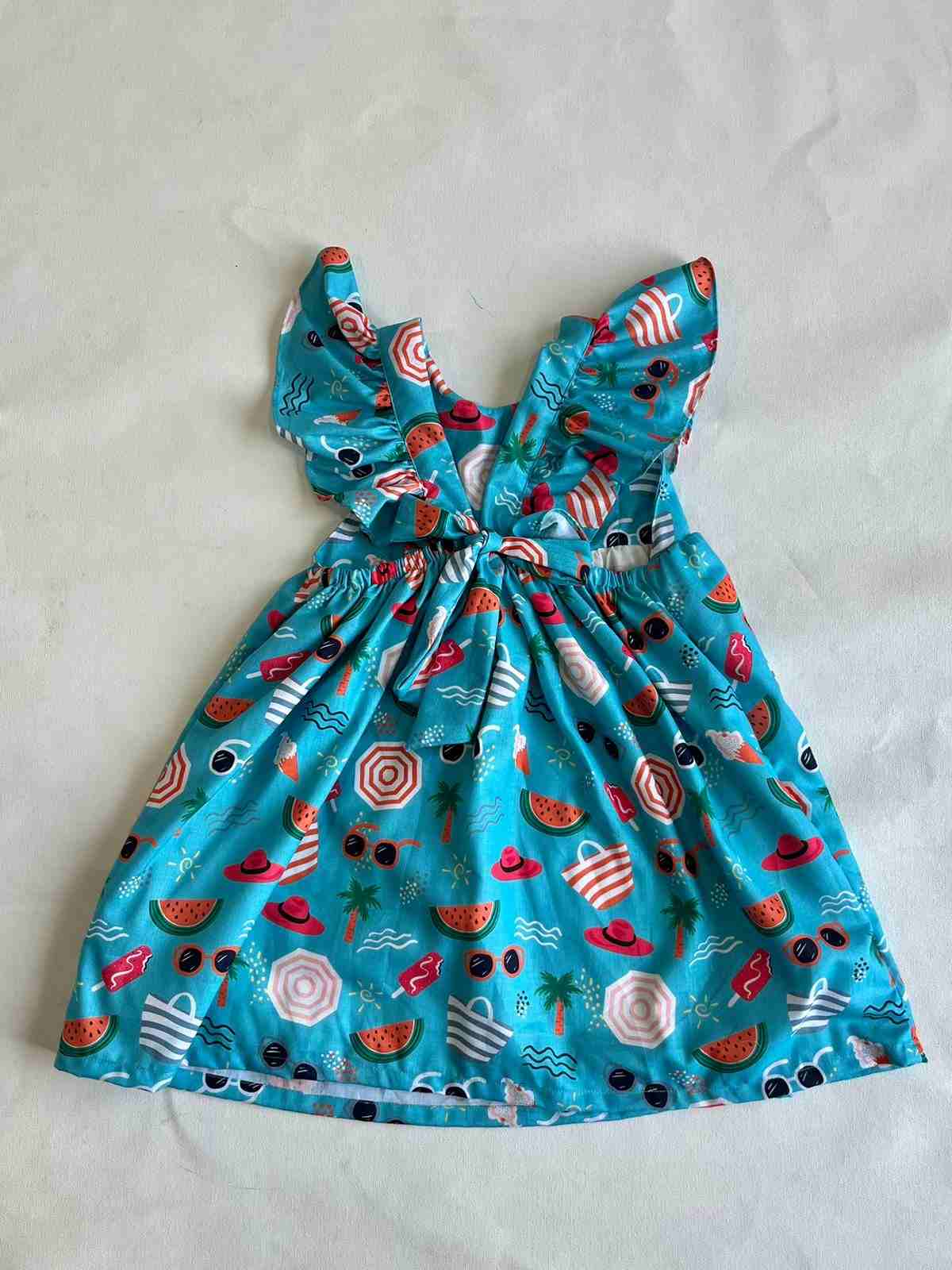 Seaside Ruffle Dress