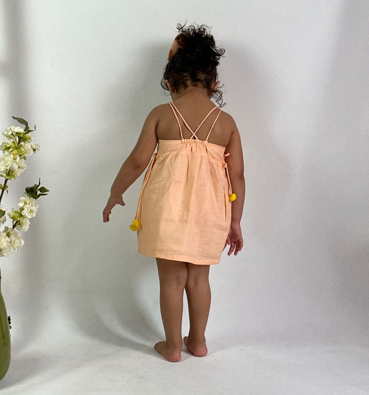 Peach Heartstrings Dress