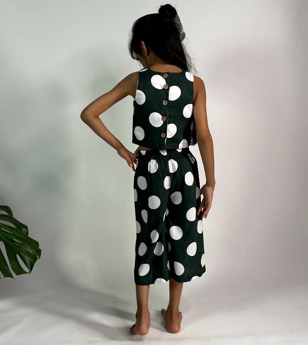 Green Polka Dot Co-ord Set