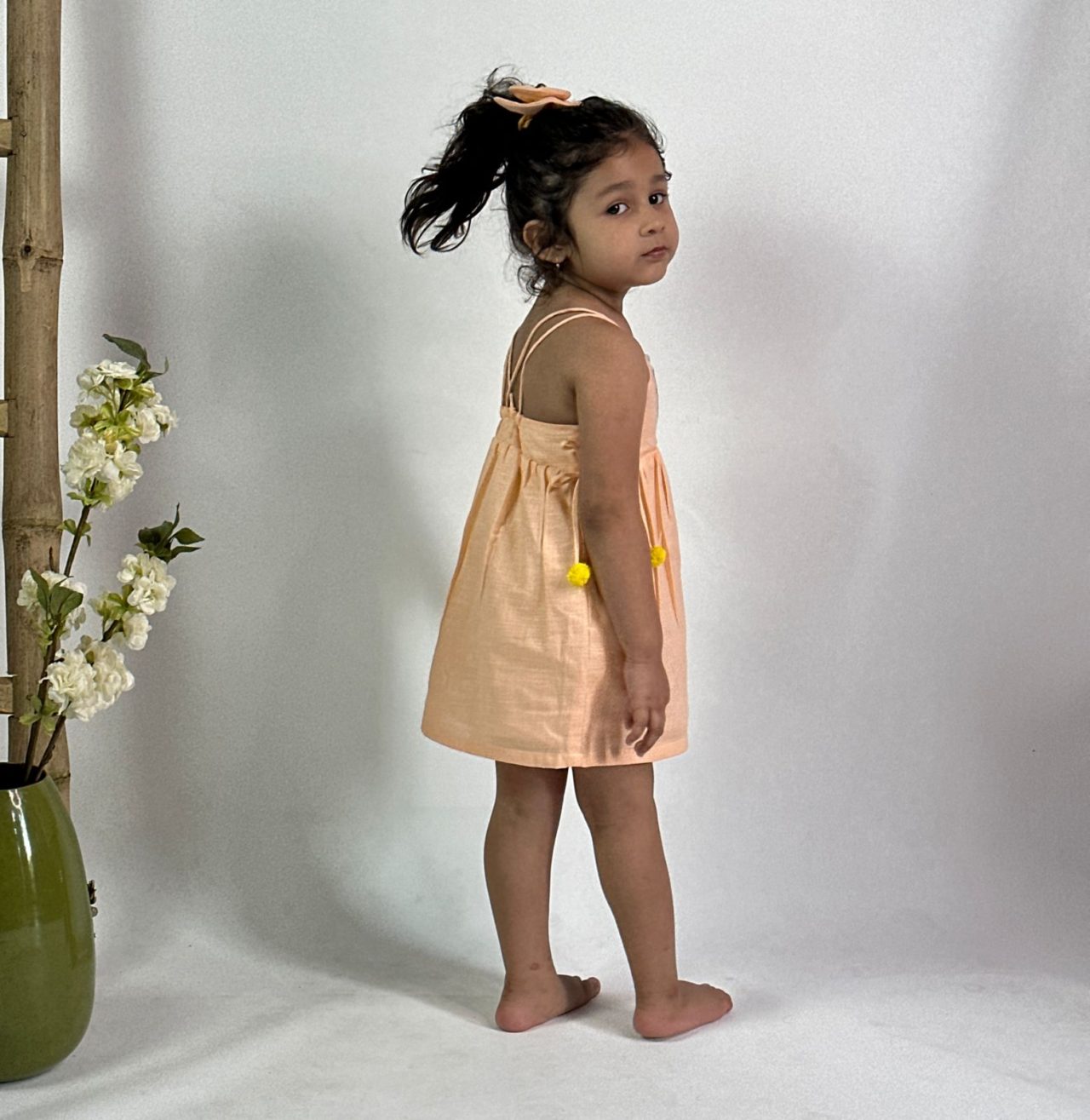 Peach Heartstrings Dress