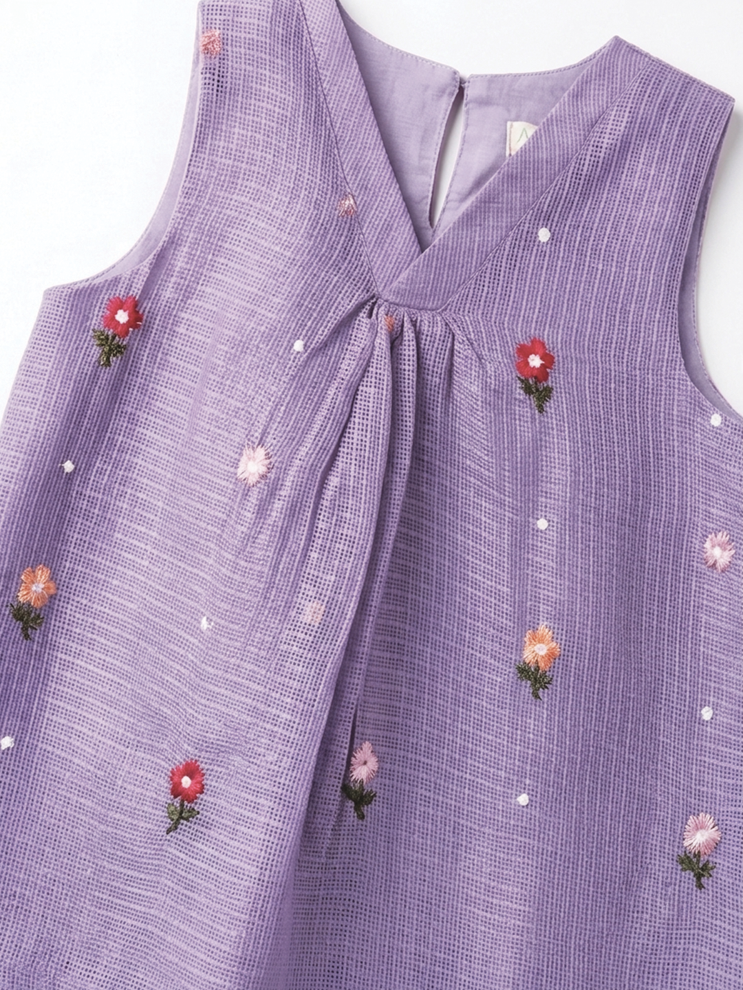 Pretty Lavender Phool Tunic Sets