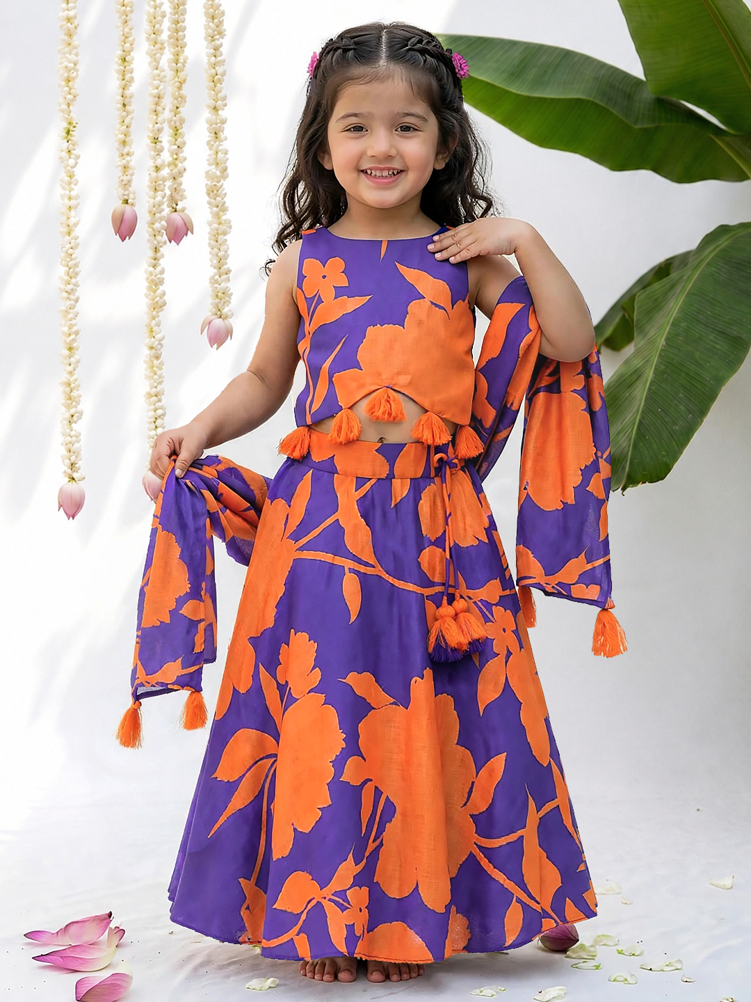 Madhubal Printed Lehenga Set
